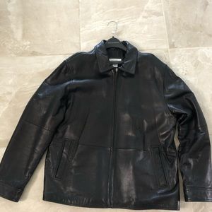 Calvin Klein Men’s Leather Jacket